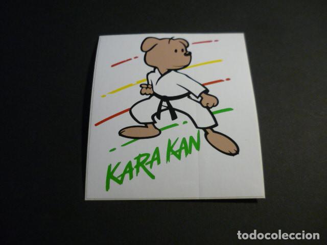 Pegatinas de colecci&oacute;n: KARA KAN PUBLICIDAD PEGATINA