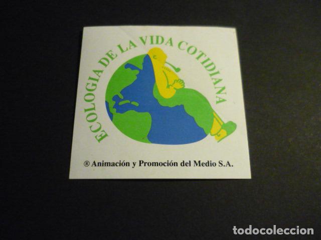 Pegatinas de colecci&oacute;n: ECOLOGIA DE LA VIDA COTIDIANA PEGATINA