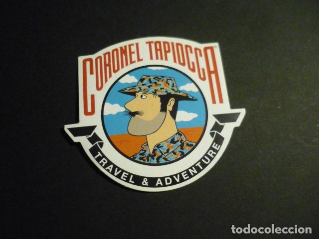 Pegatinas de colecci&oacute;n: CORONEL TAPIOCCA PEGATINA - Foto 1
