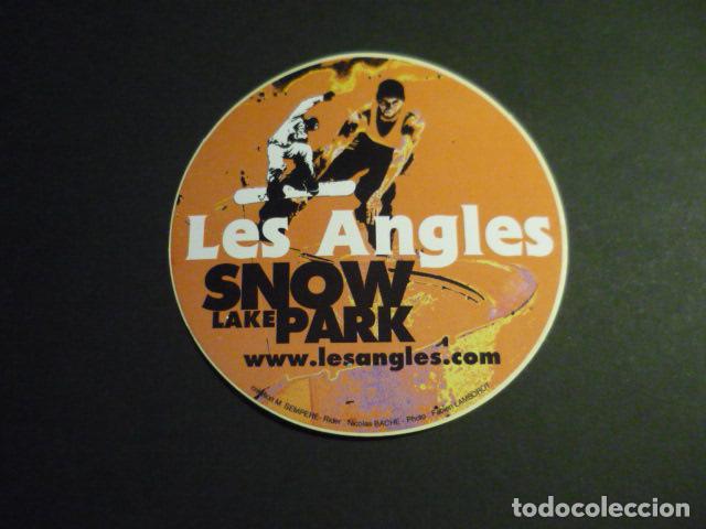 Pegatinas de colecci&oacute;n: LES ANGLES SNOW LAKE PARK PEGATINA