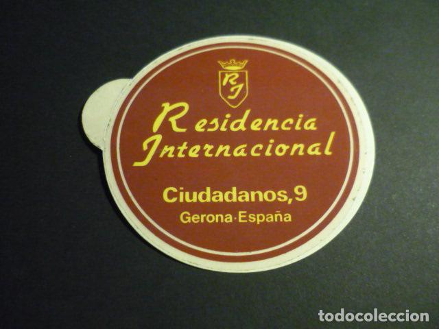 Sammlung von Aufklebern: RESIDENCIA INTERNACIONAL GERONA PEGATINA