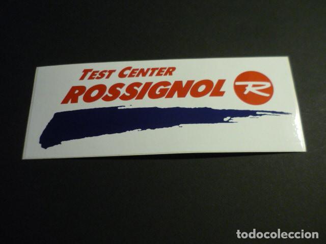 Pegatinas de colecci&oacute;n: TEST CENTER ROSSIGNOL PEGATINA - Foto 1