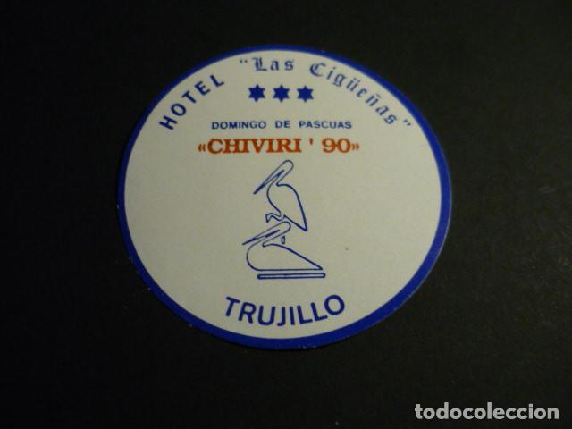 Sammlung von Aufklebern: HOTEL LAS CIG&Uuml;E&Ntilde;AS TRUJILLO PEGATINA