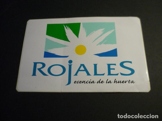 Pegatinas de colecci&oacute;n: ROJALES ESENCIA DE LA HUERTA PEGATINA