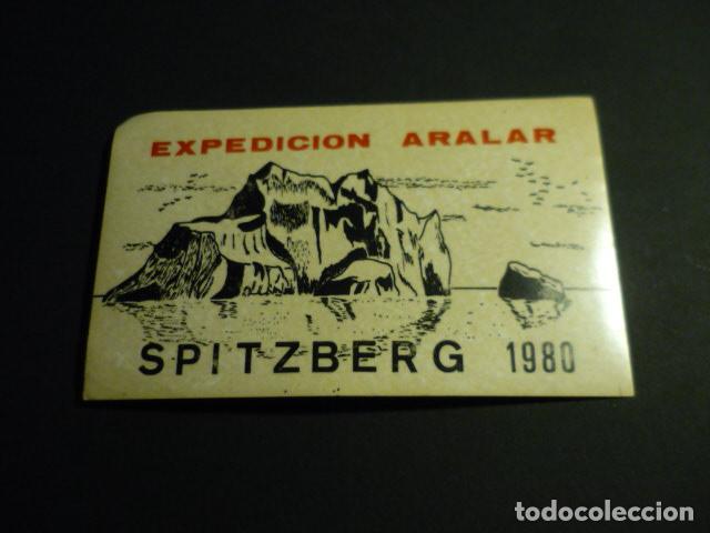 Sammlung von Aufklebern: EXPEDICION ARALAR 1980 PEGATINA