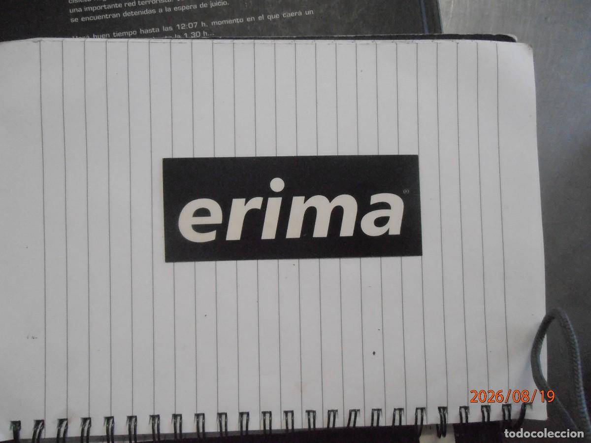 Pegatinas de colecci&oacute;n: Erima pegatina en fondo negro