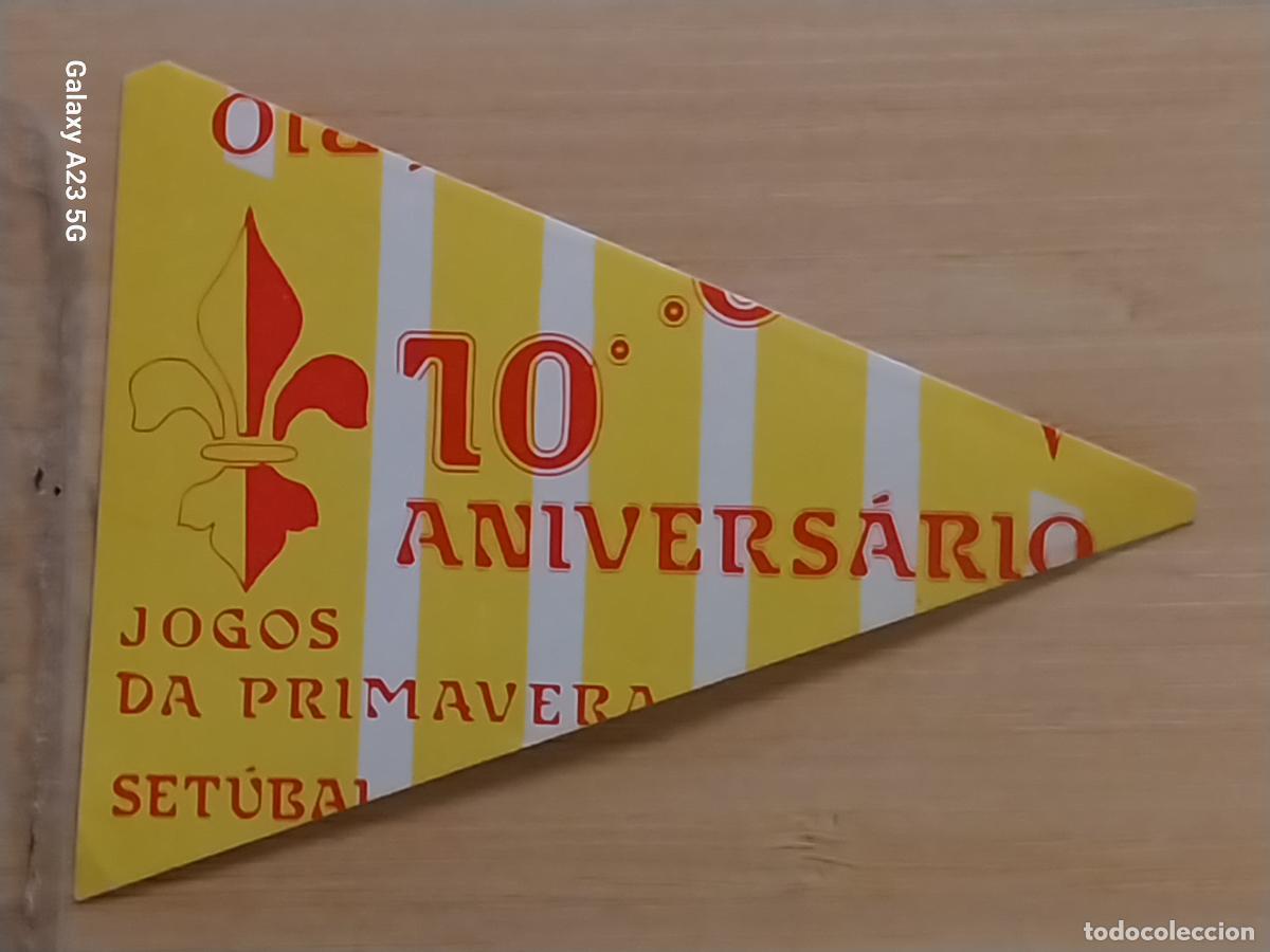 Pegatinas de colecci&oacute;n: SCOUTS GRUPO SETUBAL 10&ordm; JOGOS DA PRIMAVERA PEGATINA 10X7.8 CMS ADHESIVO ACAMPADA MONTA&Ntilde;ISMO