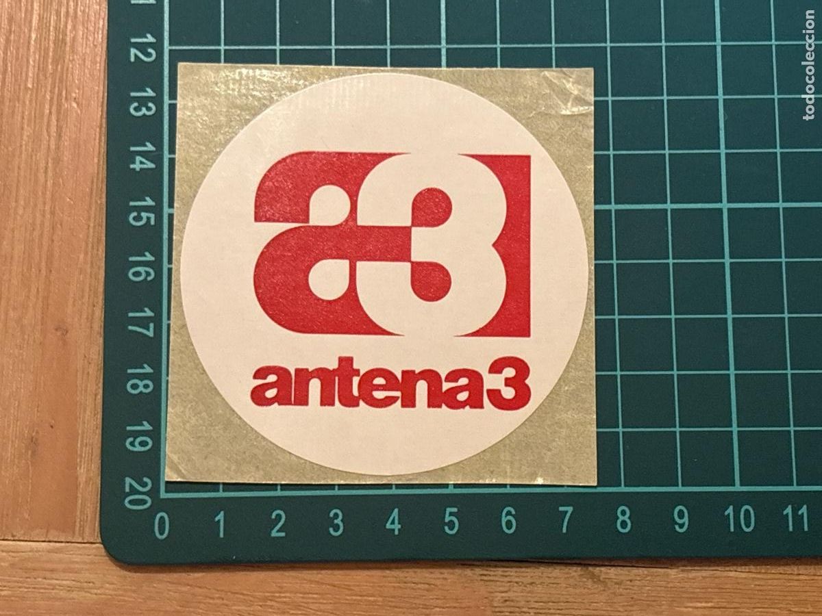 Pegatinas de colecci&oacute;n: B2. (17) PEGATINA ANTENA 3