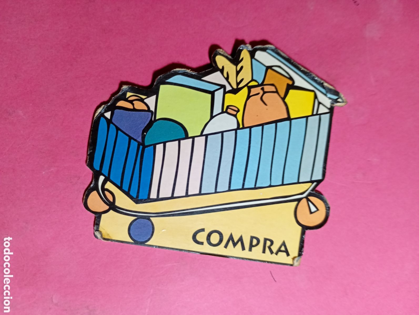 Pegatinas de colecci&oacute;n: IIMAN NEVERA PARA ADJUNTAR LA LISTA DE LA COMPRA