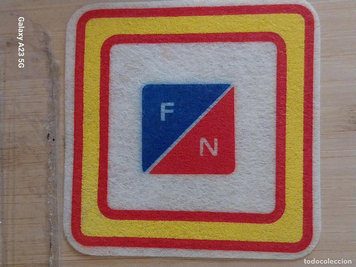 Pegatinas de colecci&oacute;n: FN FUERZA NUEVA POSAVASOS FIELTRO 7.7 CM POLITICO SINDICAL TRANSICION