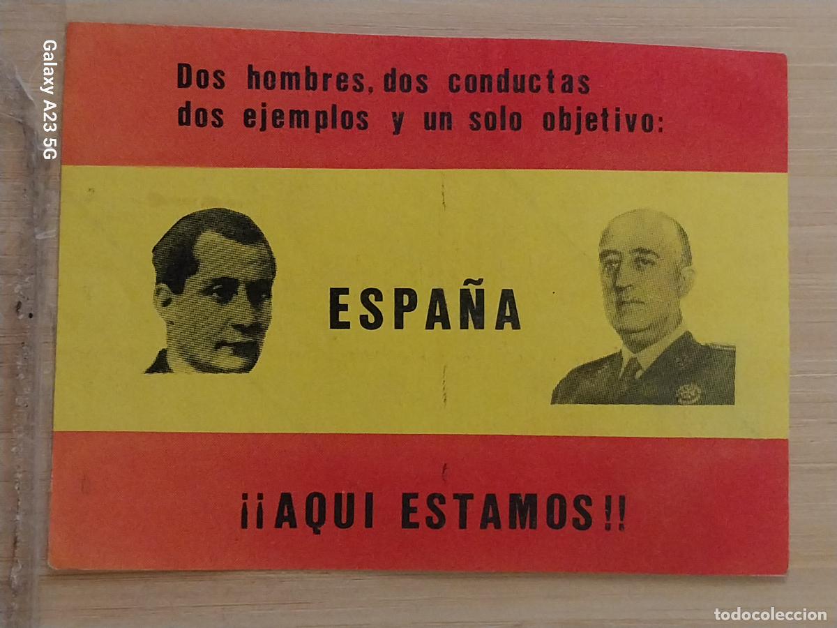 Pegatinas de colecci&oacute;n: FRANCO PRIMO RIVERA PEGATINA 10.8X7.8 CSM POLITO SINDICAL TRANSICION