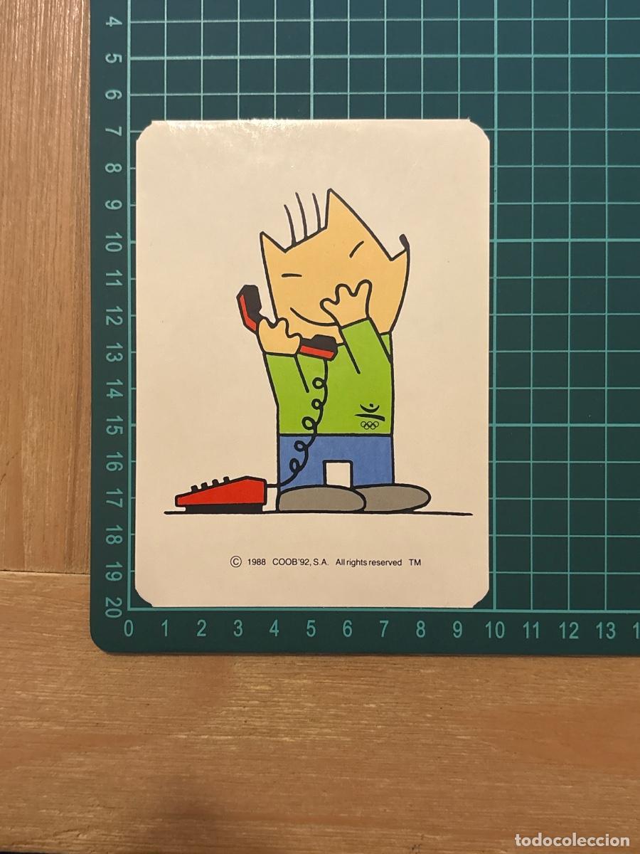 Pegatinas de colecci&oacute;n: B2. (17) PEGATINA COBI 1992 BARCELONA TELEFONICA
