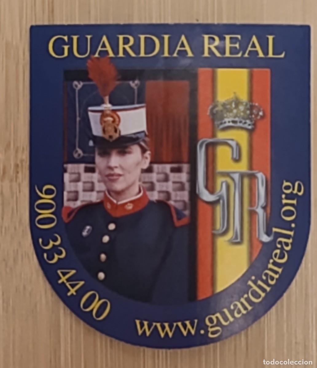 Sammlung von Aufklebern: Pegatina Vintage Guardia Real Espa&ntilde;ola Reclutamiento Institucional Escudo