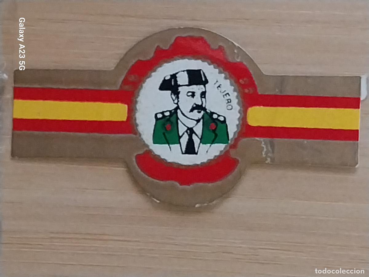 Pegatinas de colecci&oacute;n: TEJERO PEGATINA 6X3 CMS VINTAGE NO ES UNA VITOLA POLITICO SINDICAL TRANSICION