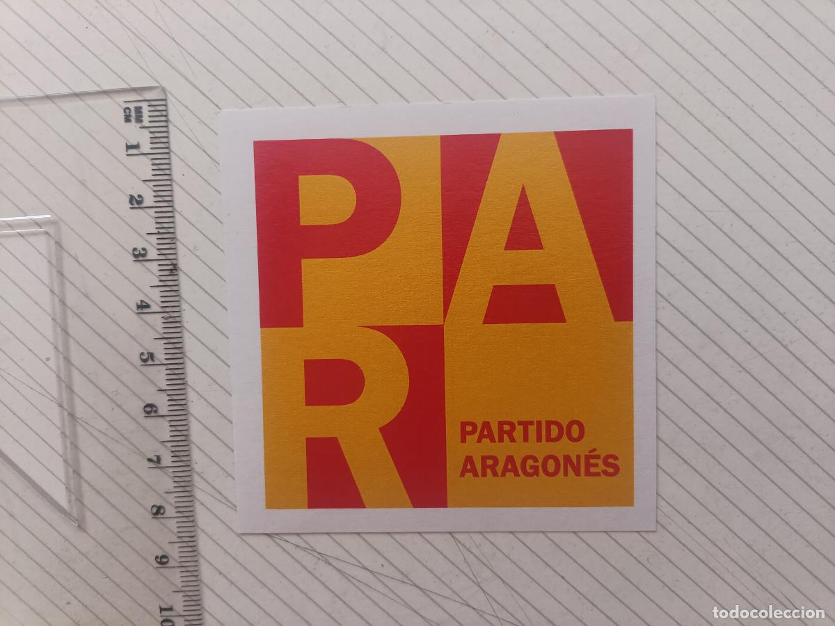 Pegatinas de colecci&oacute;n: Pegatina Politico Sindical - PAR - Partido Aragon&eacute;s - Arag&oacute;n