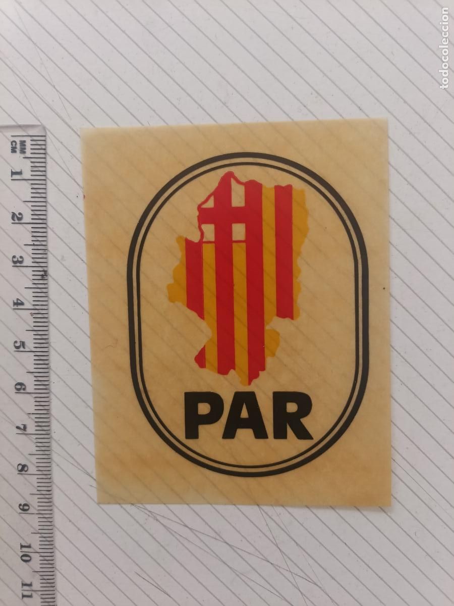 Pegatinas de colecci&oacute;n: Pegatina Politico Sindical - PAR - Partido Aragon&eacute;s - Arag&oacute;n