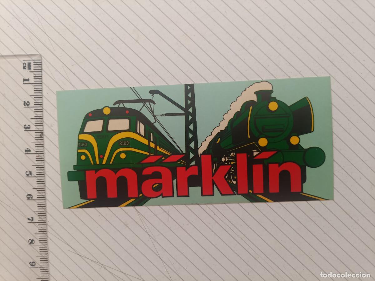 Pegatinas de colecci&oacute;n: Pegatina original de Marklin