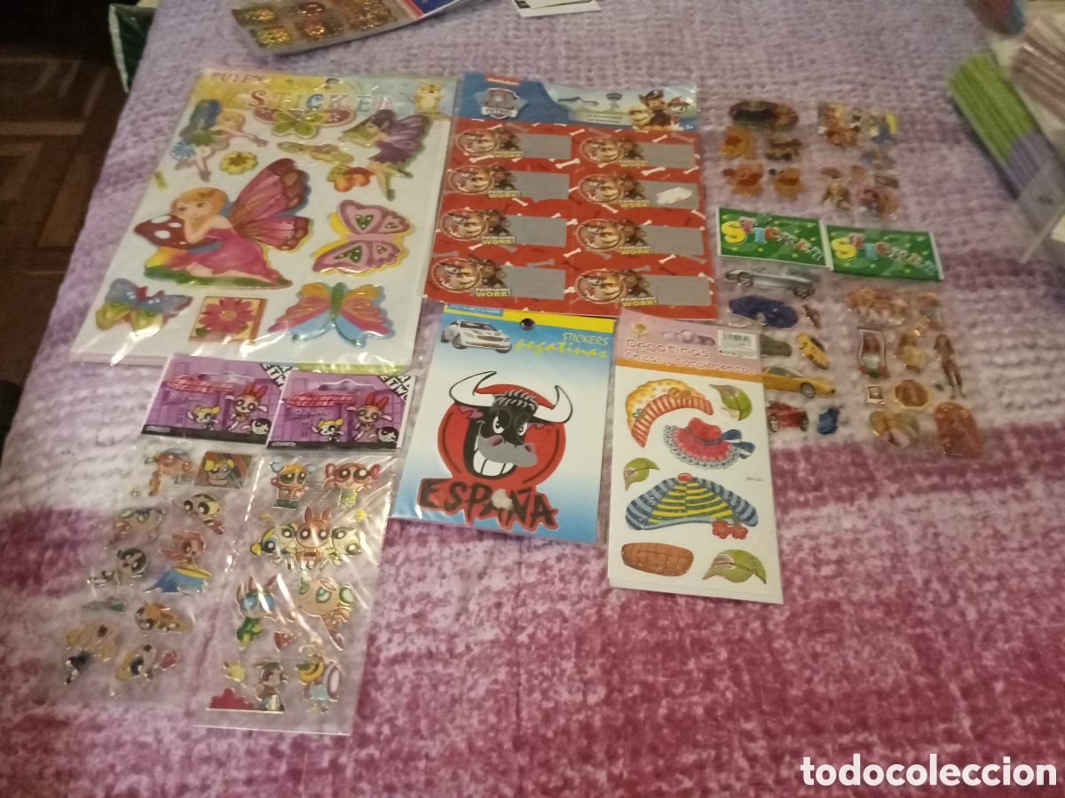 Pegatinas de colecci&oacute;n: Lote de stickers y pegatinas - Foto 1