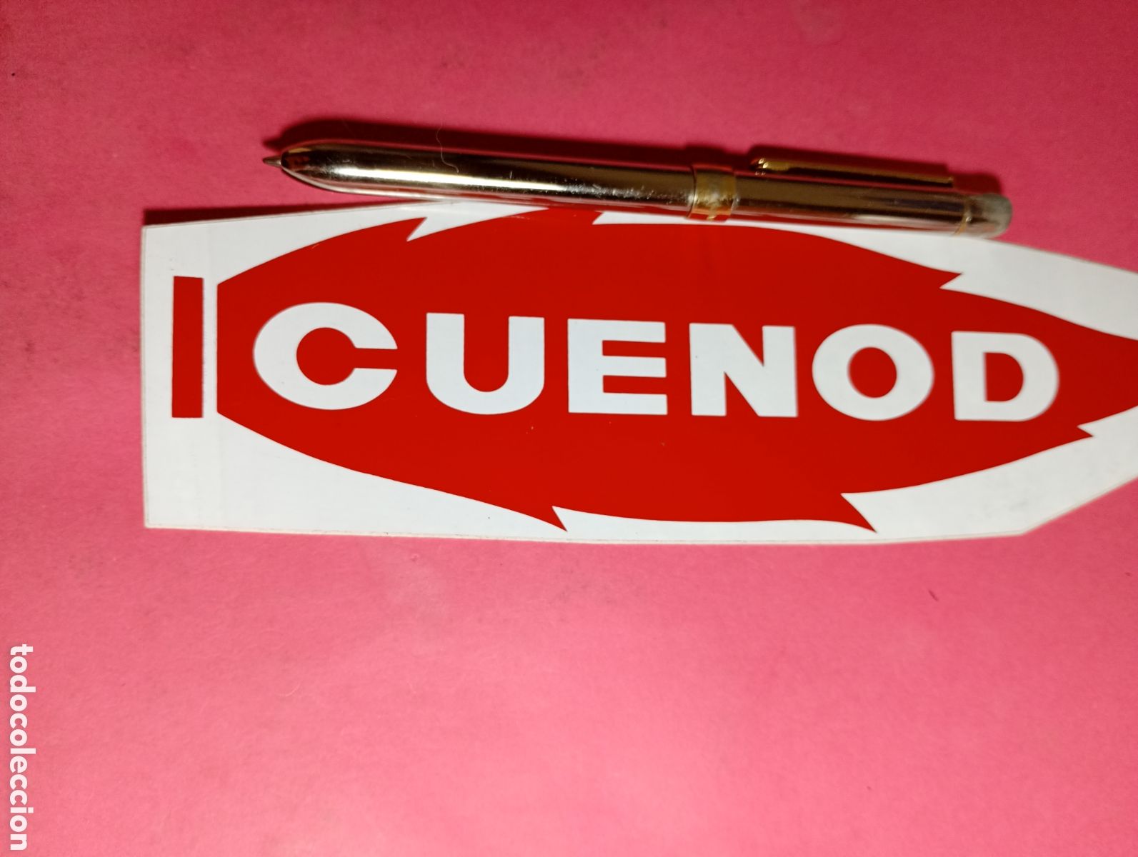 Collection stickers: CUENON BONITA PEGATINA HISTORICA MARCA SUIZA DE QUEMADORES