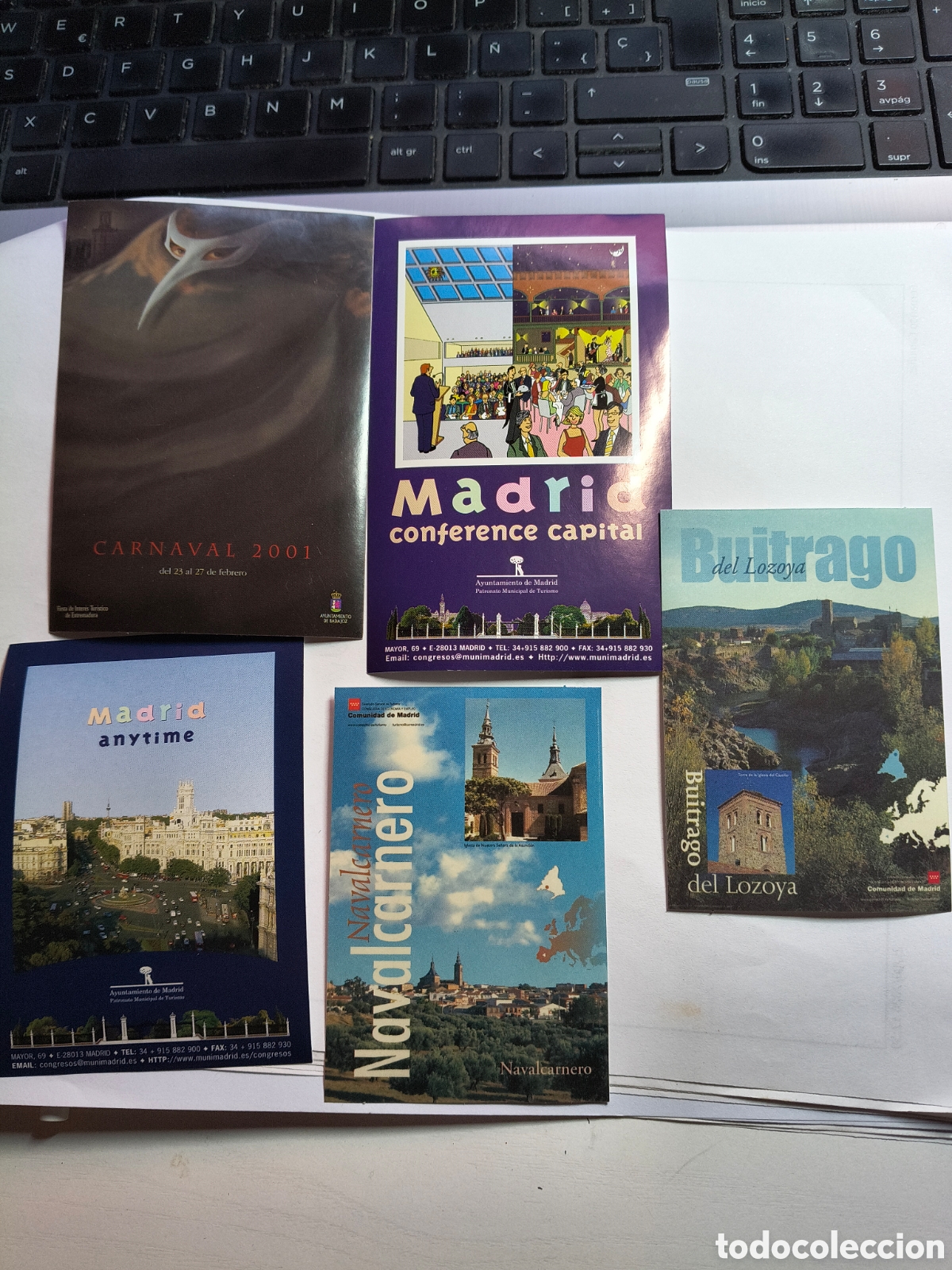 Pegatinas de colecci&oacute;n: Pegatinas de Turismo Madrid. 5 unidades
