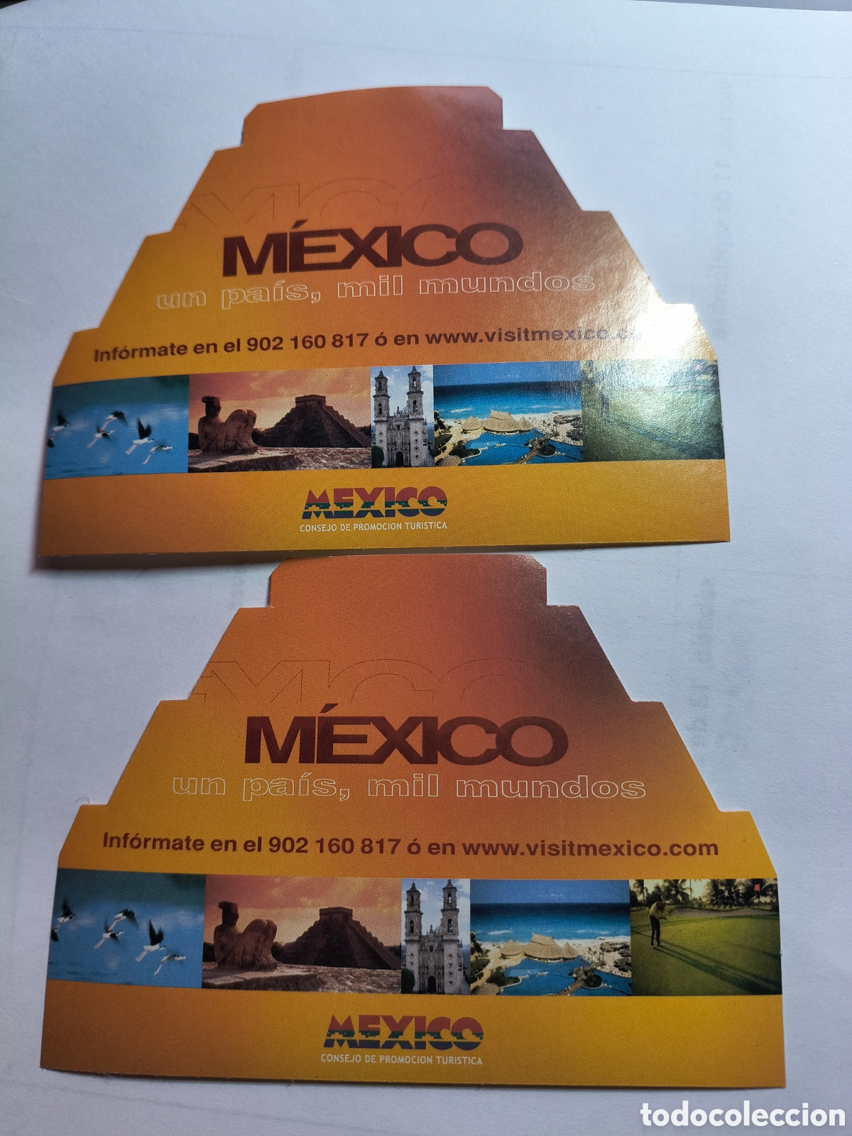 Pegatinas de colecci&oacute;n: Pegatinas Turismo de M&eacute;xico. 2 unidades