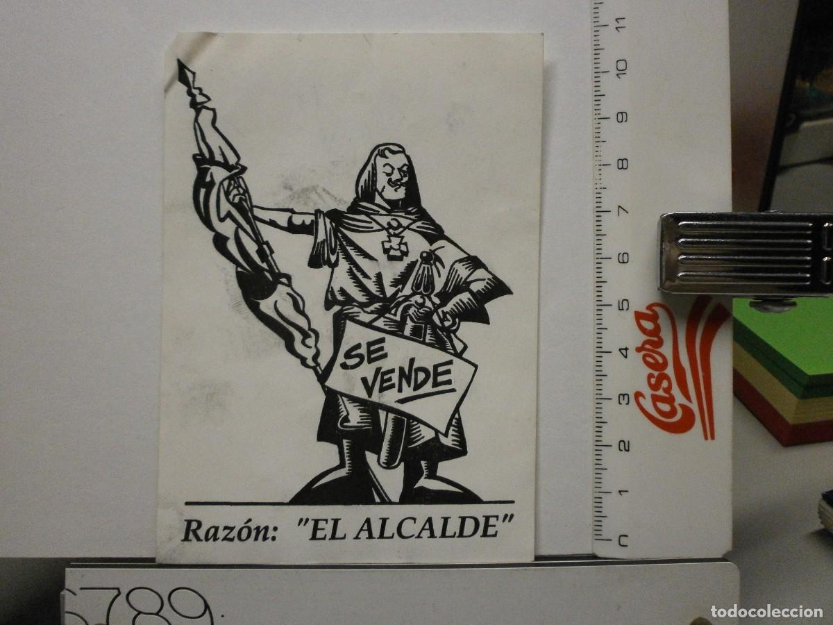 Pegatinas de colecci&oacute;n: pegatina politica antigua valladolid
