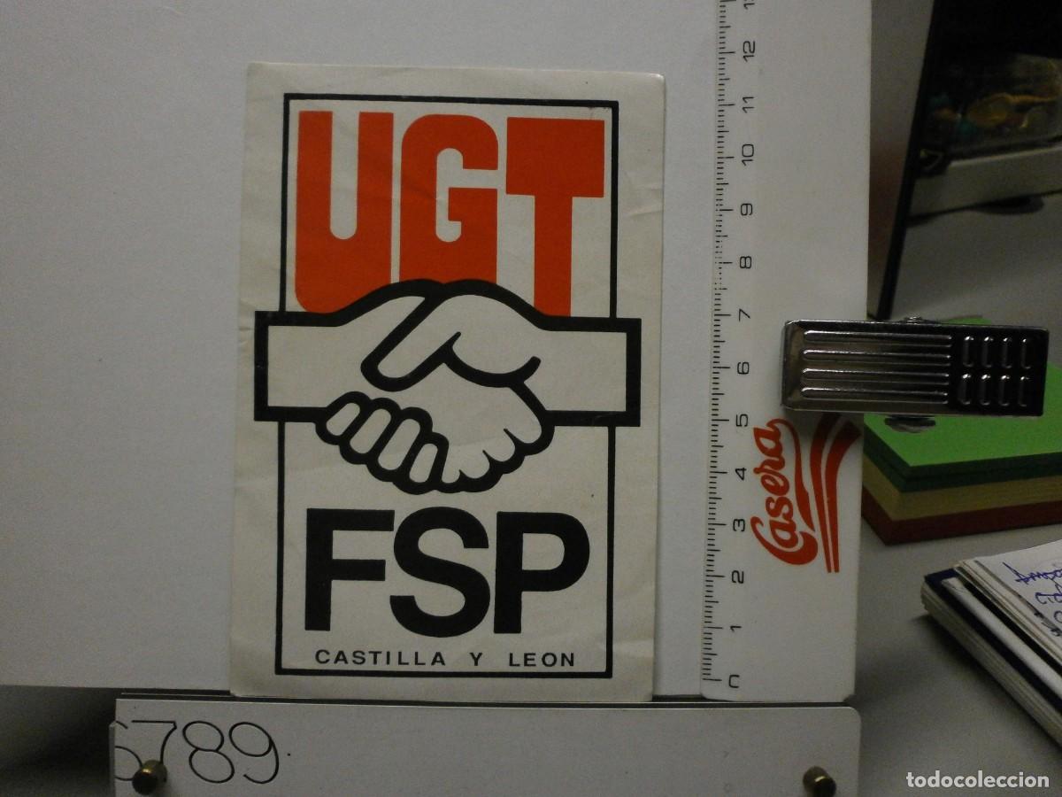 Pegatinas de colecci&oacute;n: pegatina politica antigua