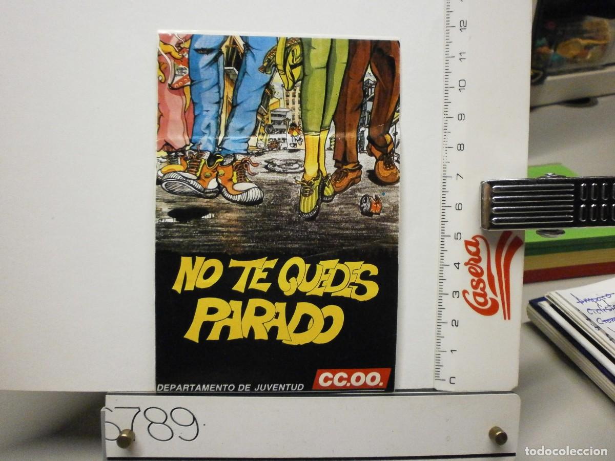 Pegatinas de colecci&oacute;n: pegatina politica antigua