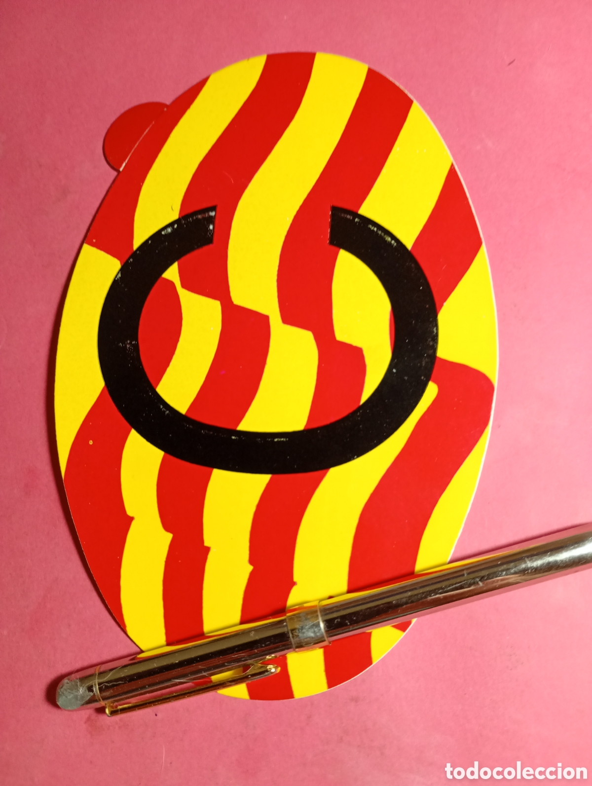 Pegatinas de colecci&oacute;n: PEGATINA PARA COCHE CON SENYERA Y GRAN ''C'' DE CATALUNYA