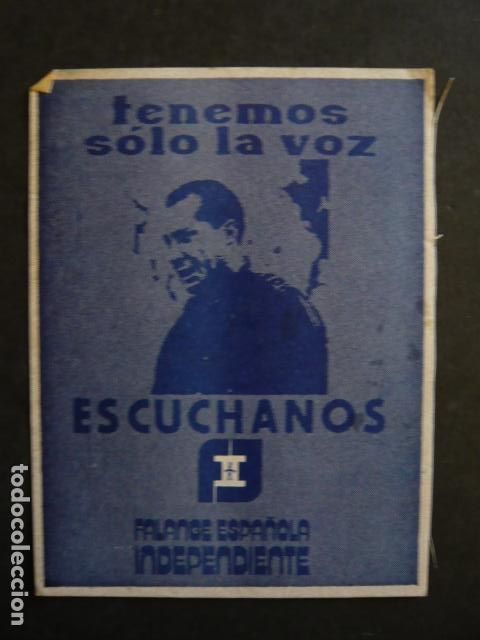 Pegatinas de colecci&oacute;n: PEGATINA FALANGE ESPA&Ntilde;OLA INDEPENDIENTE