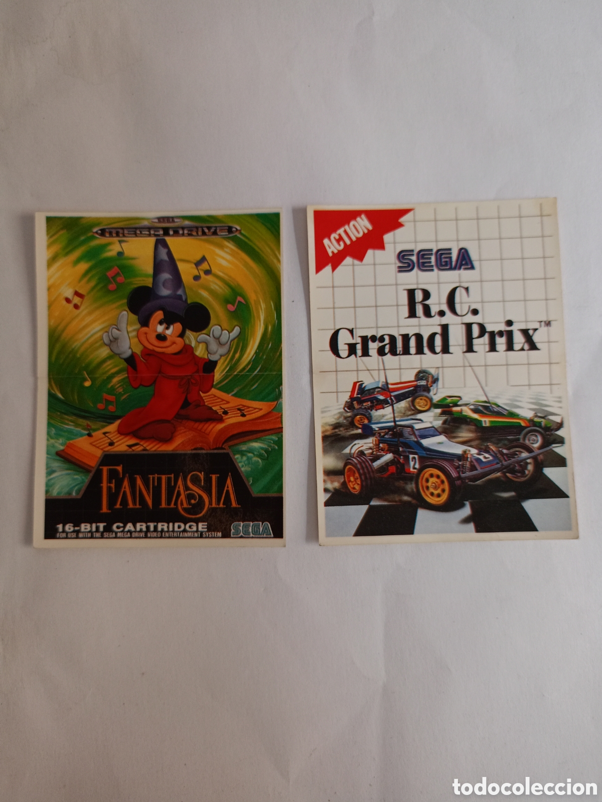 Pegatinas de colecci&oacute;n: Lote de dos cromos pegatina bollycao videojuegos sega a&ntilde;os 80