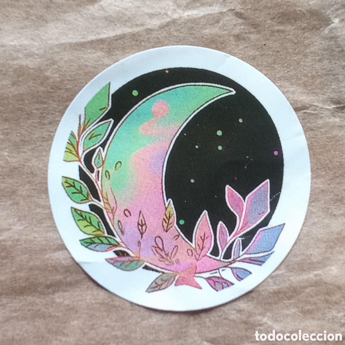 Pegatinas de colecci&oacute;n: PEGATINA PEQUE&Ntilde;A DE LA LUNA