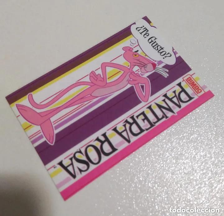 Pegatinas de colecci&oacute;n: CROMO ADHESIVO PANTERA ROSA pink panther 2012 sticker pegatina te gusto pASTELITOS BIMBO