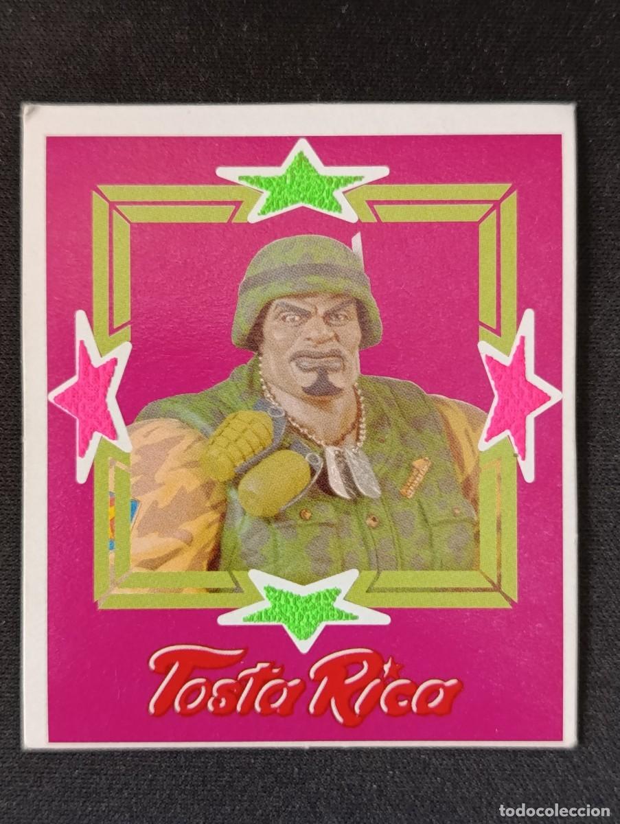 Pegatinas de colecci&oacute;n: CROMO PEQUE&Ntilde;OS GUERREROS TOSTA RICA CUETARA 1998