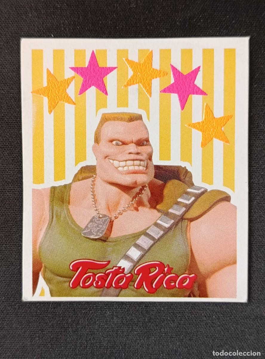 Pegatinas de colecci&oacute;n: CROMO PEQUE&Ntilde;OS GUERREROS TOSTA RICA CUETARA 1998