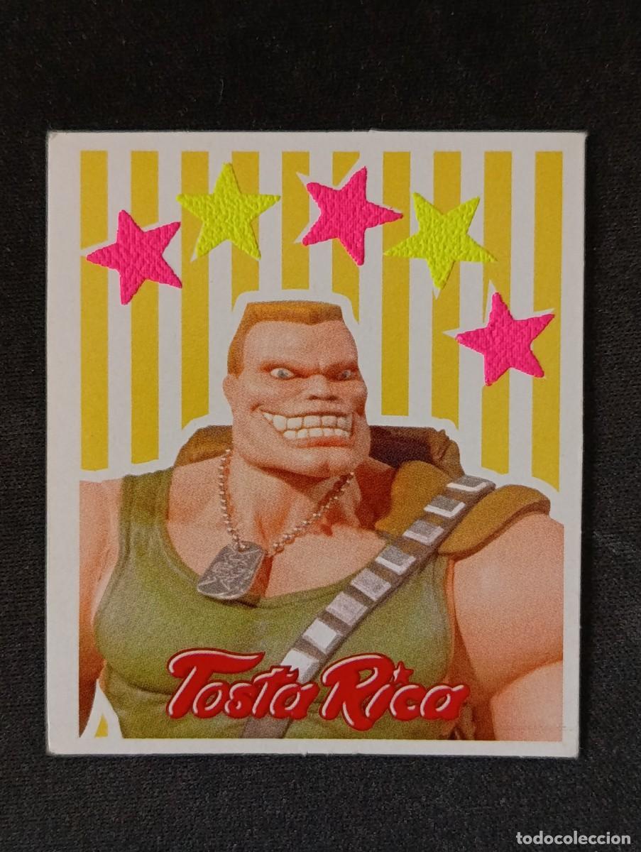 Pegatinas de colecci&oacute;n: CROMO PEQUE&Ntilde;OS GUERREROS TOSTA RICA CUETARA 1998