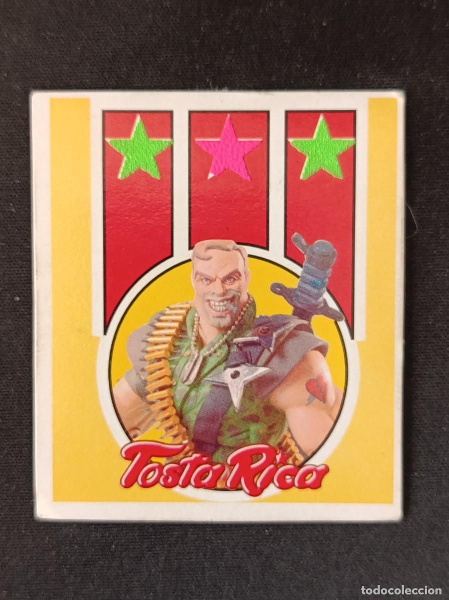 Pegatinas de colecci&oacute;n: CROMO PEQUE&Ntilde;OS GUERREROS TOSTA RICA CUETARA 1998