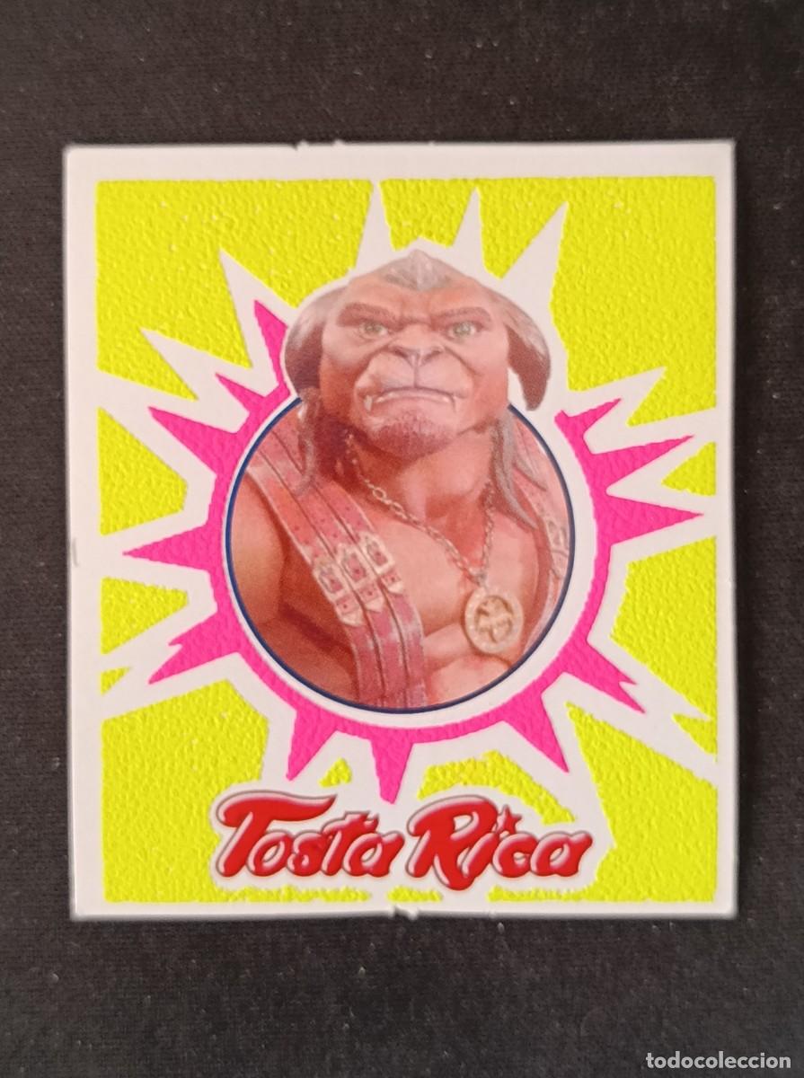Pegatinas de colecci&oacute;n: CROMO PEQUE&Ntilde;OS GUERREROS TOSTA RICA CUETARA 1998