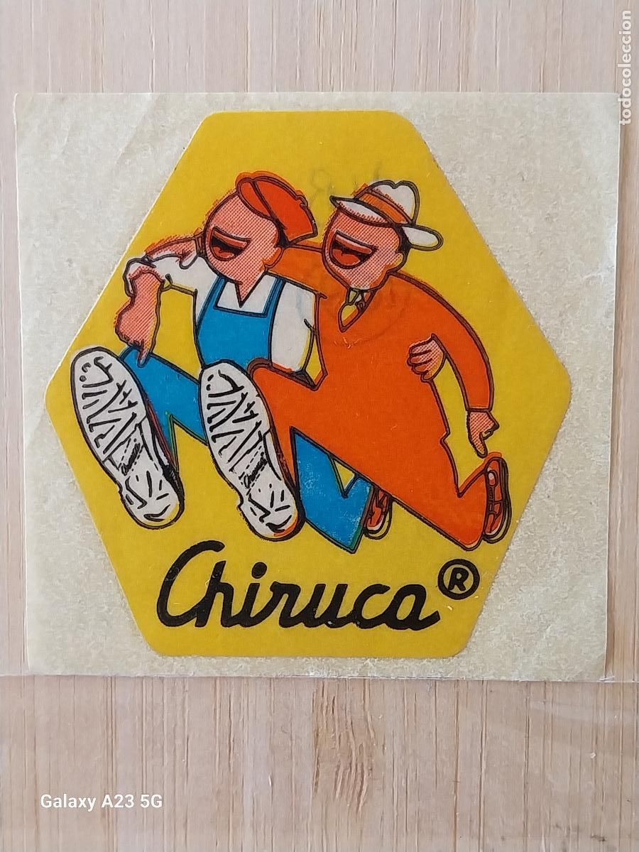 Pegatinas de colecci&oacute;n: CHIRUCA PEGATINA PUBLICIDAD ZAPATOS ZAPATERIAS 5.5CMS ALTO ORIGINAL VINTAGE