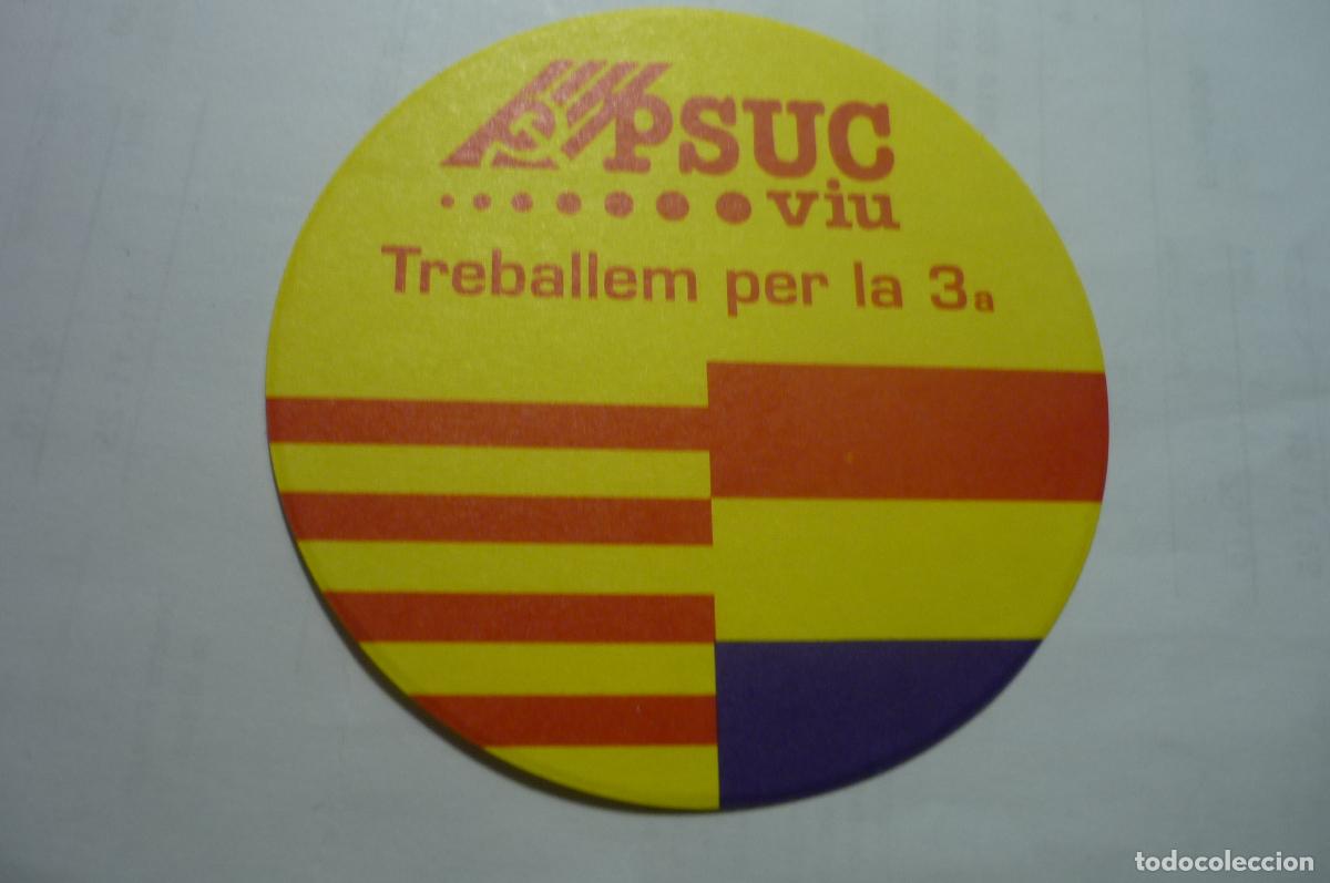 Pegatinas de colecci&oacute;n: pegatina poilitica catalan psuc