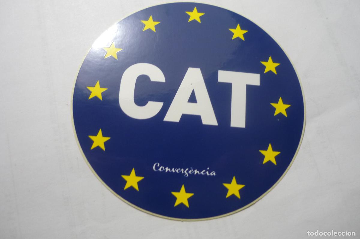 Pegatinas de colecci&oacute;n: pegatina politica convergencia