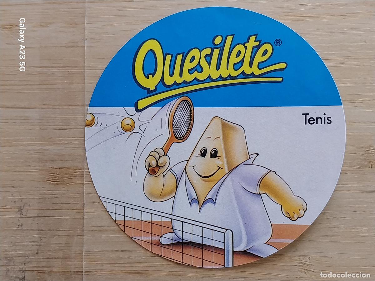 Pegatinas de colecci&oacute;n: QUESILETE KRAFT PEGATINA 9 CMS ORIGINAL SIN PEGAR NUNCA TENIS TENISTA