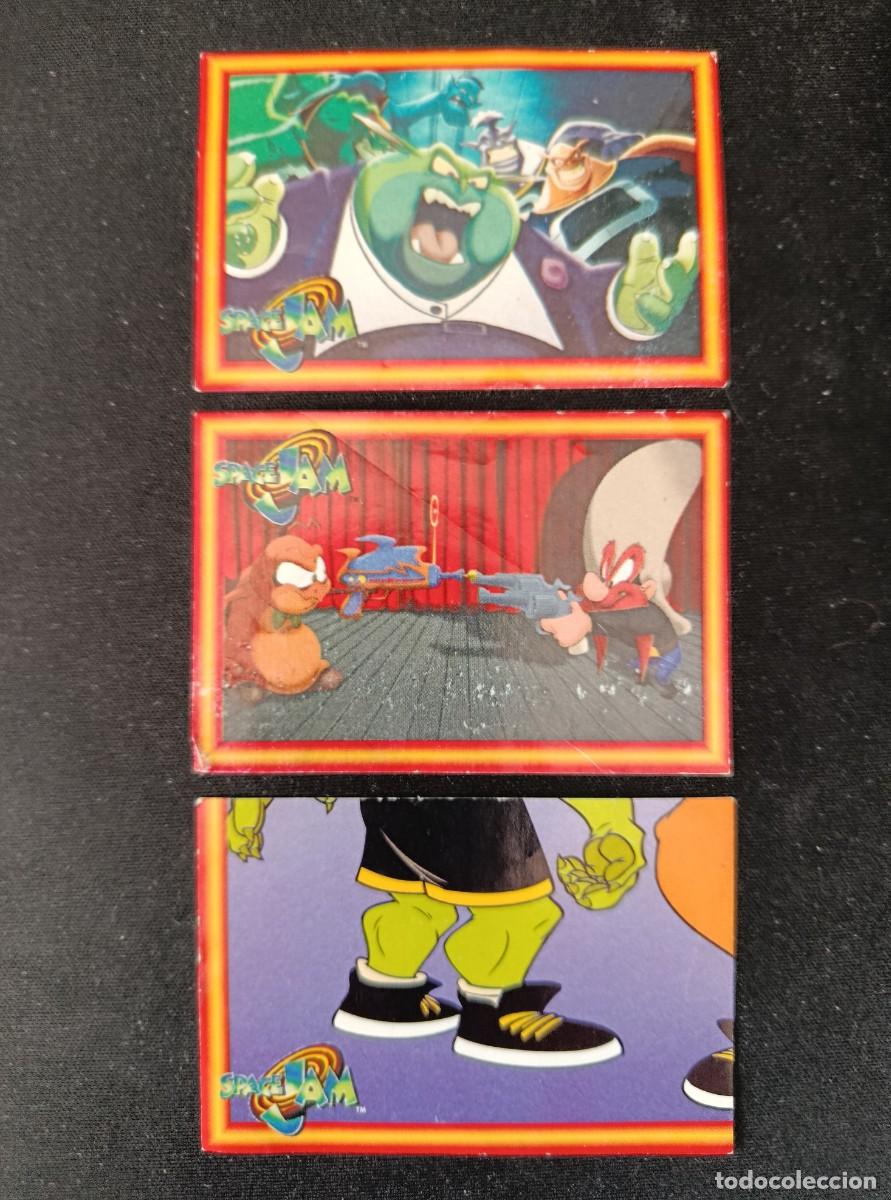 Pegatinas de colecci&oacute;n: LOTE 3 PEGATINAS SPACE JAM