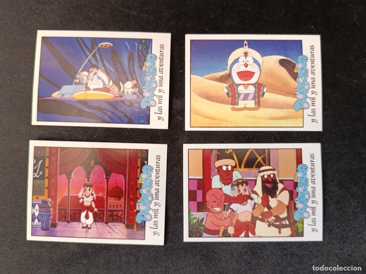 Pegatinas de colecci&oacute;n: LOTE 4 PEGATINAS DORAEMON LAS MIL Y UNA AVENTURAS
