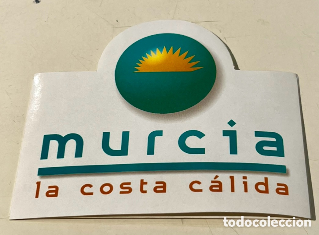 Pegatinas de colecci&oacute;n: Pegatina. LA COSTA CALIDA. Murcia. A&ntilde;os 80.