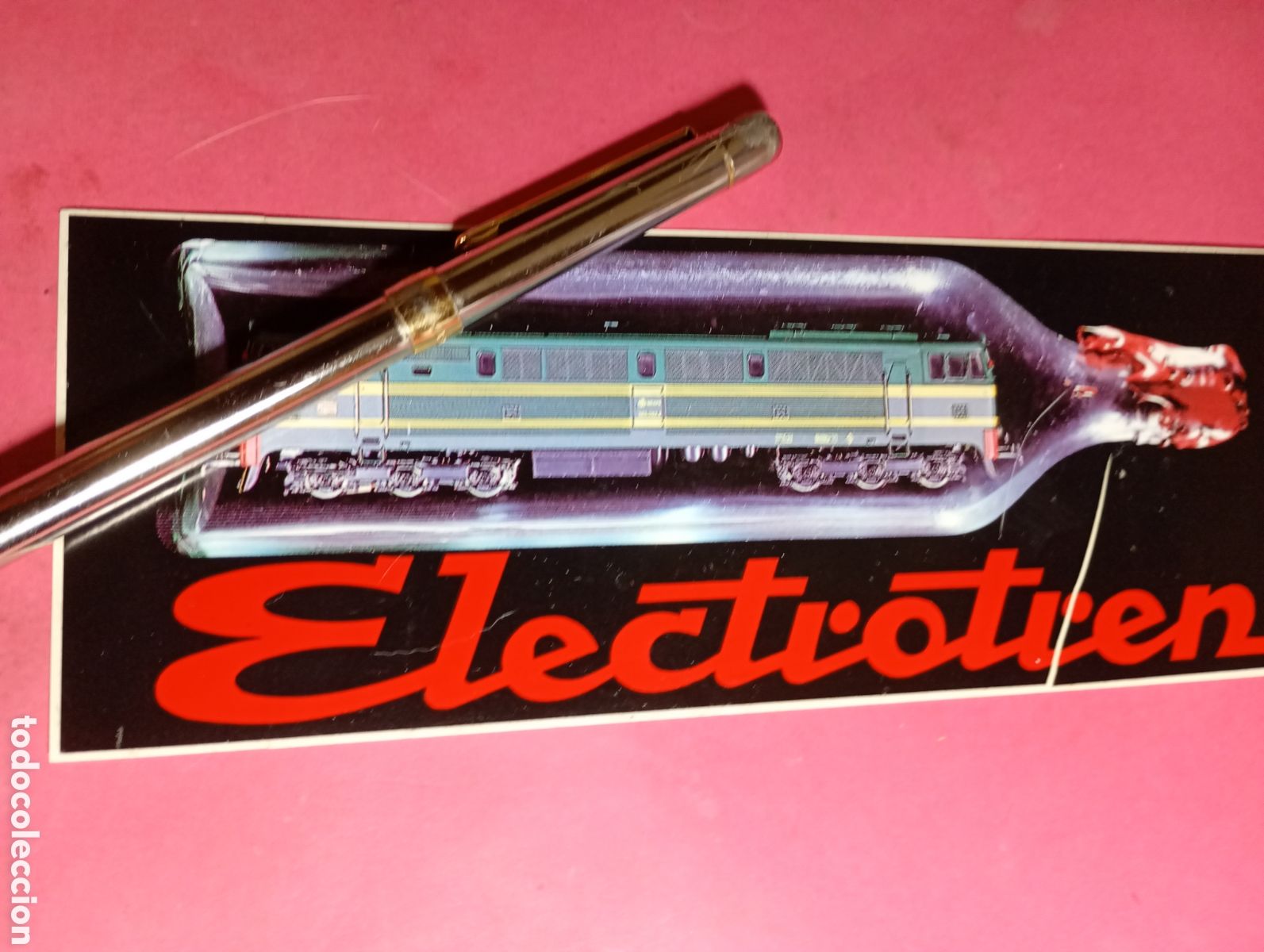Pegatinas de colecci&oacute;n: ''ELECTROTREN'' TREN ELLECTRICO A ESCALA