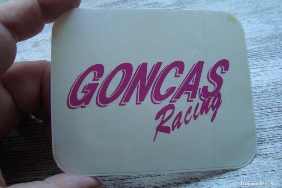 Pegatinas de colecci&oacute;n: ANTIGUA PEGATINA GONCAS RACING