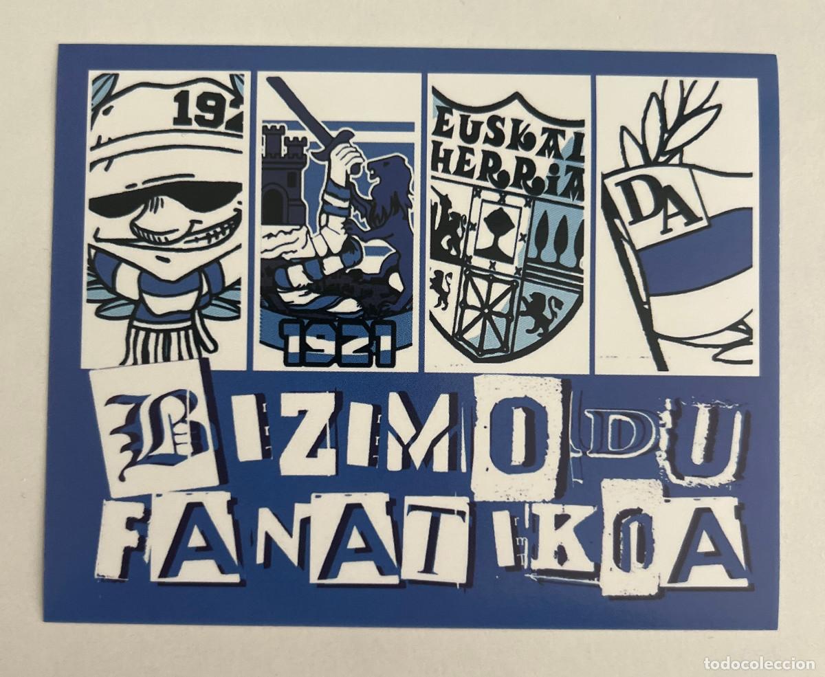 Pegatinas de colecci&oacute;n: PEGATINA 1921 DEPORTIVO ALAVES. BIZIMODU FANATIKOA. VITORIA-GASTEIZ