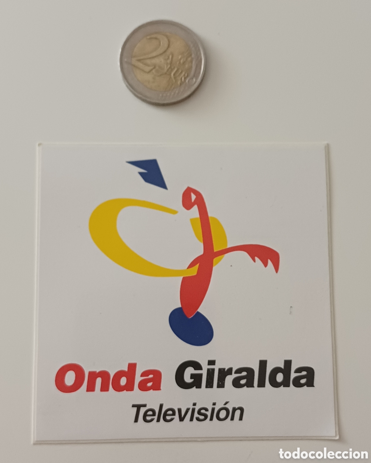 Pegatinas de colecci&oacute;n: Pegatina Radio Onda Giralda tv televisi&oacute;n Sevilla