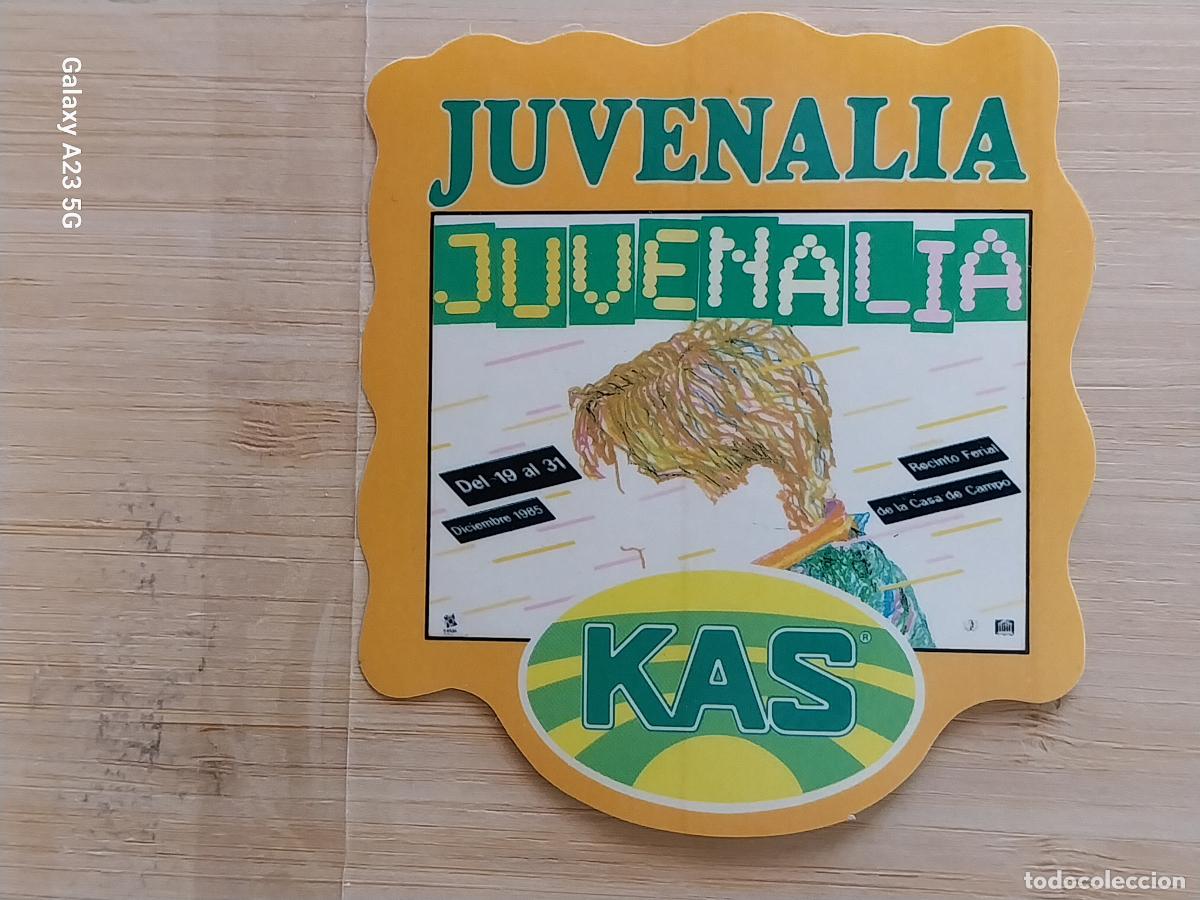 Pegatinas de colecci&oacute;n: KAS LIMON JUVENALIA PEGATINA 9X8 CMS ORIGINAL SIN PEGAR NUNCA REFRESCO A&Ntilde;OS 80